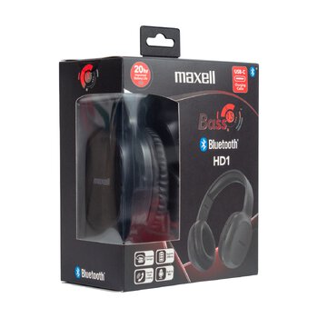 MAXELL HD1 BASS Wireless Bluetooth On-Ear Headphones