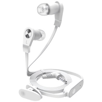 In-ear headphones with Microphone Media-Tech MagicSound DS-2 MT3556 white In-ear headphones with Microphone Media-Tech MagicSound DS-2 MT3556 white