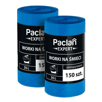 Durable garbage bags PACLAN 35L - 300 pieces