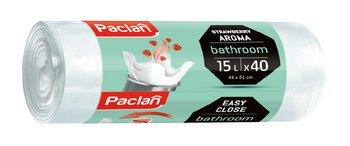 Bathroom bags white fragrance Paclan 15L 40pcs 