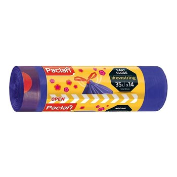 Paclan 35L scented bags with tape 14 pcs