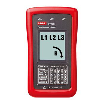 Phase sequence and rotation indicator UT261A UNI-T