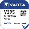 1 x silver battery (watch) 395 VARTA (SR927SW) Bat.