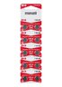 10 x Maxell G13 / AG13 / L1154 / LR44 / A76 Mini Alkaline Battery