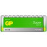 12 x GP Super Alkaline G-TECH LR03 / AAA alkaline battery