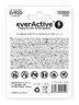 2 x everActive R20/D Ni-MH 10000 mAh rechargeable batteries ready to use