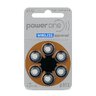 6 x Power One SAB Varta 312 hearing aid batteries