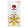 6 x Batteries for Signia 10 MF hearing aids