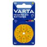 6 x Varta 10 hearing aid batteries 6 x Varta 10 hearing aid batteries