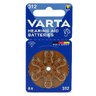 6 x Varta 312 hearing aid batteries 6 x Varta 312 hearing aid batteries