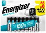 Energizer MAX Plus LR6/AA alkaline battery (blister) - 8 pcs