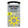 160 x Rayovac Extra 10 hearing aid batteries
