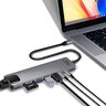 8in1 Media-Tech MT5046 Hub USB-C Adapter to USB 3.0 + USB 2.0 + HDMI + USB-C + USB-C PD + microSD, SD + RJ45 8in1 Media-Tech MT5046 Hub USB-C Adapter to USB 3.0 + USB 2.0 + HDMI + USB-C + USB-C PD + microSD, SD + RJ45