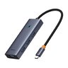 USB-C Hub Adapter 6in1 Baseus B00052807813-01 4x USB 3.0 + HDMI + USB-C PD
