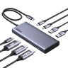 USB-C 8-in-1 Hub Adapter Ugreen CM639 35625 2x USB 3.0 + 3x USB-C + 2x HDMI + 1x DP