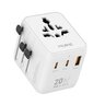 Travel Adapter 20W 2xUSB-C 1xUSB-A MORRE M470