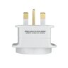 Travel adapter UK DPM white Travel adapter UK DPM white