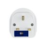 Travel adapter UK DPM white Travel adapter UK DPM white