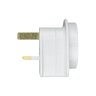 Travel adapter UK DPM white Travel adapter UK DPM white