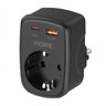 MORRE M409 AC Adapter - 1 AC Outlet, 1xUSB-C 20W, 1xUSB-A 18W