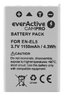 Battery everActive CamPro-replacement for Nikon EN-EL5