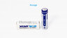 Xtar R6 / AA 1.5V Li-ion 2000mAh battery with protection - 4 pieces
