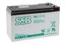 AGM gel battery SSB SBL 7.2-12L 12V 7.2Ah T2