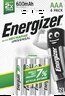 Аккумуляторы Energizer R03/AAA Ni-MH 500mAh - 4 штуки