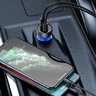 Baseus CCKX-C0A 65W Fast Car Charger with USB QC3.0 and USB-C PD 3.0 PPS