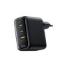 Baseus GaN EnerFill FE22 E0123800 100W fast wall charger with 2 USB-C PD ports and USB Baseus GaN EnerFill FE22 E0123800 100W fast wall charger with 2 USB-C PD ports and USB