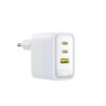 Baseus GaN EnerFill FE22 E0123501 70W fast wall charger with 2 USB-C PD ports and USB Baseus GaN EnerFill FE22 E0123501 70W fast wall charger with 2 USB-C PD ports and USB