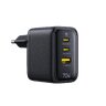Baseus GaN EnerFill FE22 E0123500 70W fast wall charger with 2 USB-C PD and USB ports Baseus GaN EnerFill FE22 E0123500 70W fast wall charger with 2 USB-C PD and USB ports