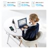 Baseus GaN EnerFill FE22 E0123500 70W fast wall charger with 2 USB-C PD and USB ports Baseus GaN EnerFill FE22 E0123500 70W fast wall charger with 2 USB-C PD and USB ports