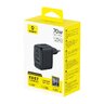 Baseus GaN EnerFill FE22 E0123500 70W fast wall charger with 2 USB-C PD and USB ports Baseus GaN EnerFill FE22 E0123500 70W fast wall charger with 2 USB-C PD and USB ports