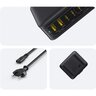 Baseus EnerFill FH21 E0120T00 120W fast wall charger with 4 USB-C PD ports and 2 USB ports Baseus EnerFill FH21 E0120T00 120W fast wall charger with 4 USB-C PD ports and 2 USB ports