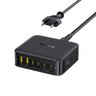 Baseus EnerFill FH21 E0120T00 120W fast wall charger with 4 USB-C PD ports and 2 USB ports Baseus EnerFill FH21 E0120T00 120W fast wall charger with 4 USB-C PD ports and 2 USB ports