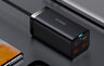 Baseus GaN3 Pro CCGP000101 100W Fast AC Charger with 2 USB-C PD ports and 2 USB ports