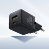 Baseus Palm P10111608113-00 20W Fast AC Charger with USB + USB-C PD 3.0 Socket