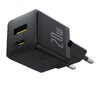 Baseus Palm P10111608113-00 20W Fast AC Charger with USB + USB-C PD 3.0 Socket