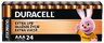 batería alcalina Duracell Basic LR03 AAA (caja) - 24 unidades