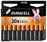 Duracell Basic LR6 AA alkaline battery (blister) - 18 pieces