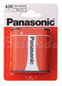 1 x Panasonic 3R12 Zinc Carbon Battery - Flat (Blister)
