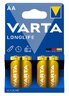 Varta Longlife LR6/AA 4106 Batteries (Blister) - 4 Pieces
