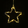 Star decoration BAT modee 16x16cm WARM 13LED ML-C4012 Star decoration BAT modee 16x16cm WARM 13LED ML-C4012