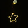 Star decoration BAT modee 16x16cm WARM 13LED ML-C4012 Star decoration BAT modee 16x16cm WARM 13LED ML-C4012