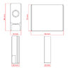 Lumio W880B Black Wireless Doorbell Lumio W880B Black Wireless Doorbell