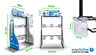 everActive Pro Alkaline 288ud LR6 / AA, 192ud LR03 / AAA, 10ud 6LR61 / 9V, 24ud LR14 / C, 24ud LR20 / D + soporte