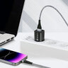 everActive CBB-1IG 100cm braided cable USB - Lightning / iPhone cable with support for fast charging up to 2.4A gray