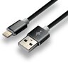 Cable silicone cable USB - Lightning iPhone everActive CBS-1.5IB 150cm with support for fast charging up to 2.4A black