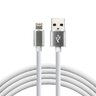 Silicone cable USB - Lightning / iPhone everActive CBS-1.5IW 150cm with support for fast charging up to 2.4A white